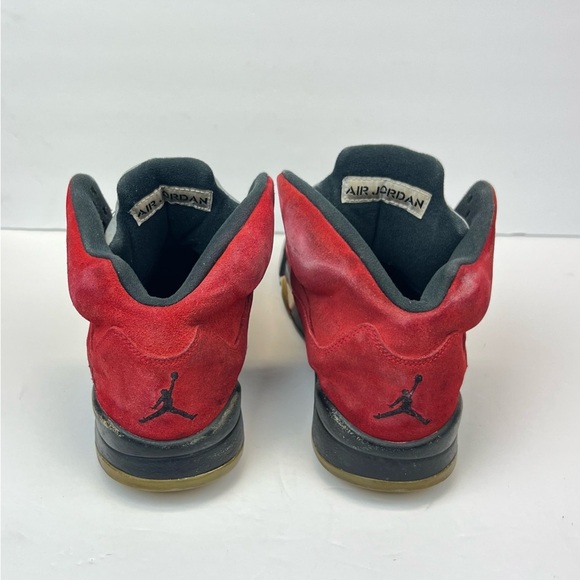 Nike Air Jordan 5 Retro 'Raging Bull' 2021  DD0587-600 Shoes LEGIT Men’s Sz 10.5 - Picture 3 of 8
